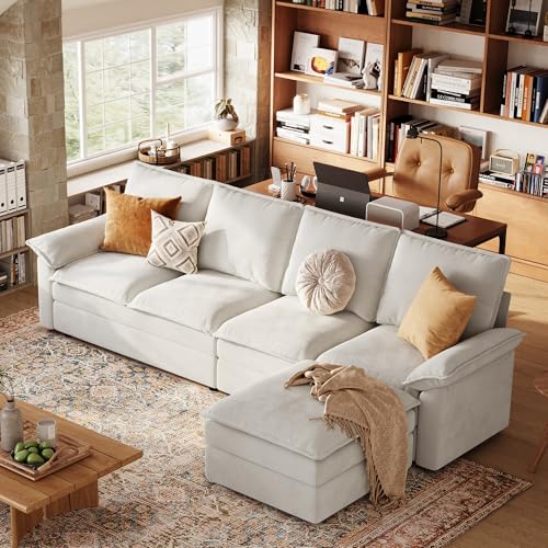 Dark Grey Chenille U Shaped Sectional Sofa G9582