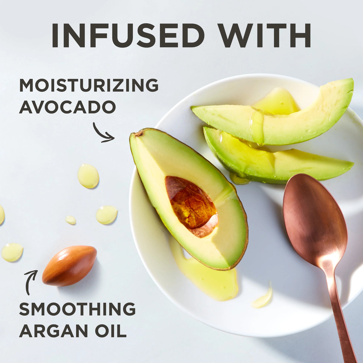 Sulfate Free Avocado Argan Oil Shampoo 10.1 fl oz Q622
