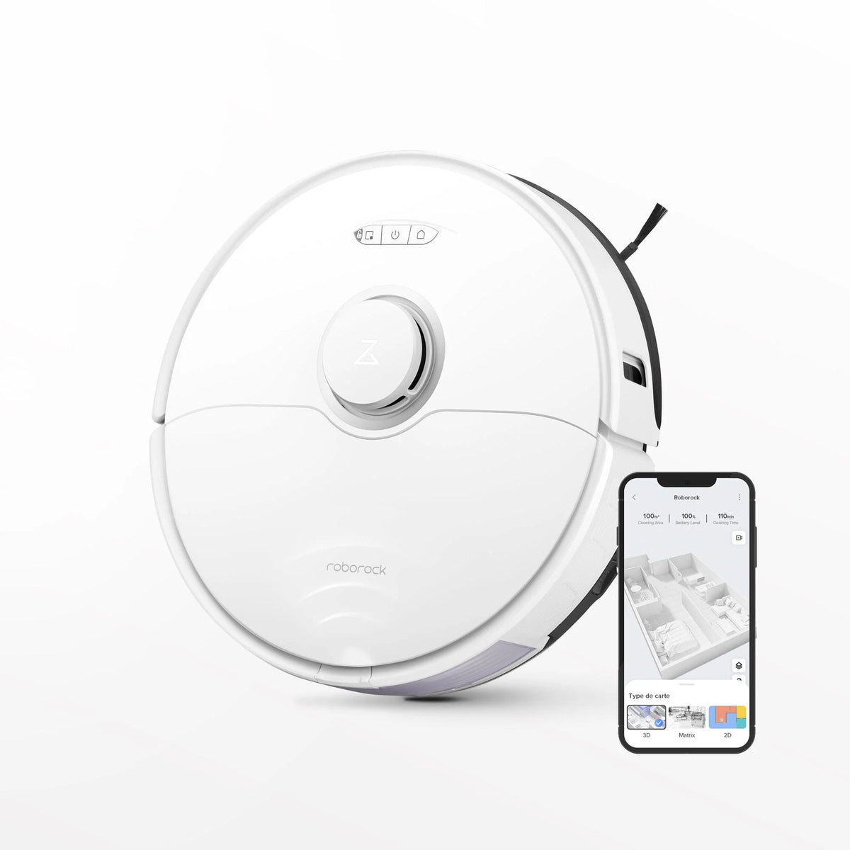 Robot Vacuum with Sonic Mop N50848