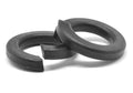 Black Zinc Plated Regular Split Lockwasher E308668