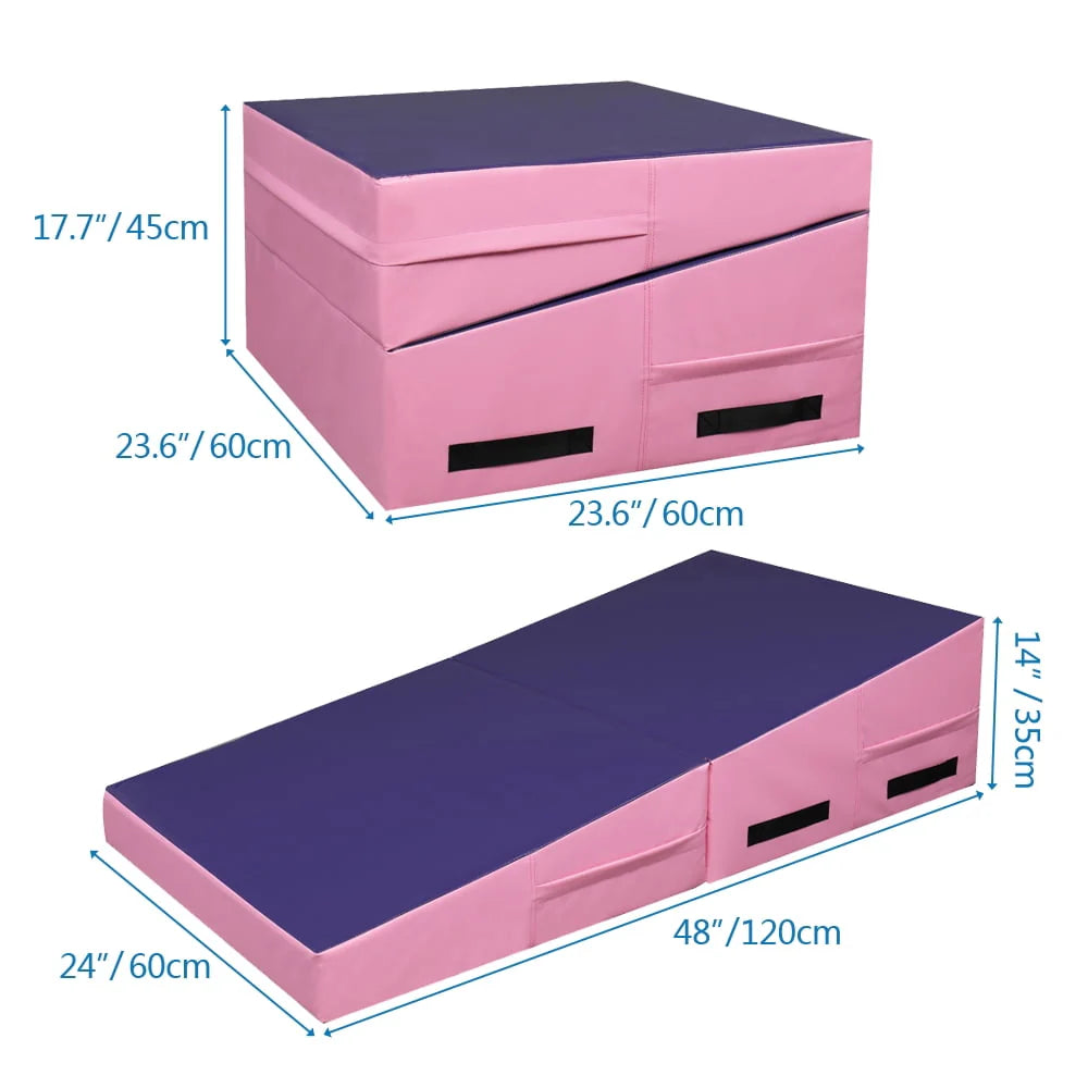 48x24x14 Folding Gymnastics Incline Mat A571093