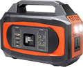 Portable Power Station 500W, 444Wh/120000mAh, 110V Pure Sine Wave AC Outlet Lithium Battery Solar Generator D384