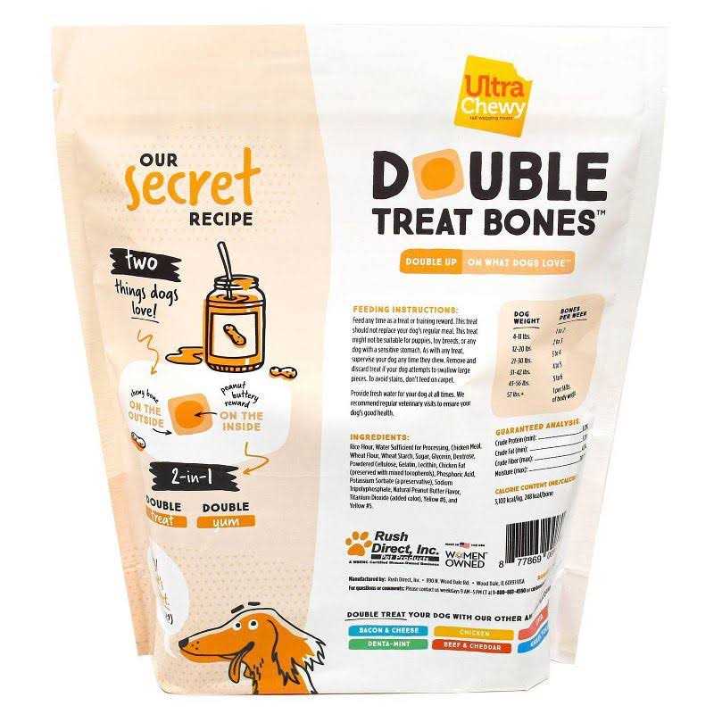 Peanut Butter Flavor Dog Treats A970