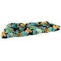 Rectangular Tufted Outdoor Wicker Settee Bench Cushion S44571