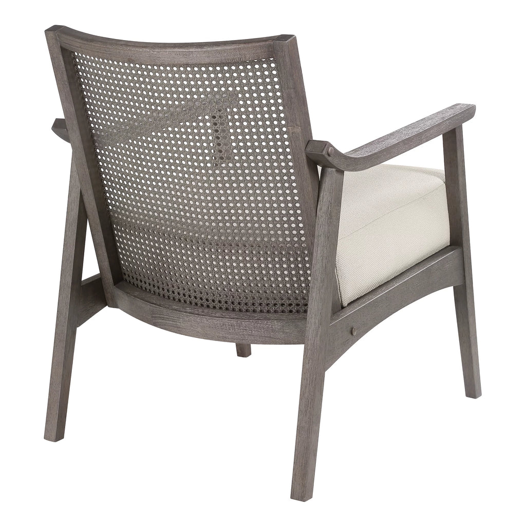 Linen Cream Fabric Arm Chair G1318