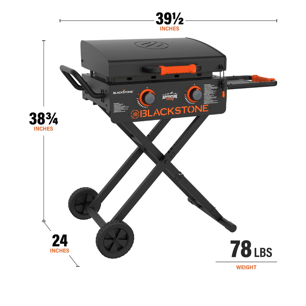 2-Burner 22 Propane Griddle with Flex-fold Legs H6650