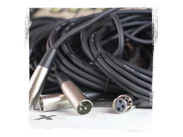 20 ft Pro Audio Microphone Cable (6 Pack) X9561