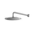 Brushed Nickel Rain Head with Arm J83391
