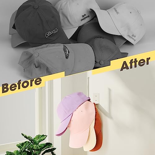 2 Pack Stainless Steel Hat Rack Organizer M767