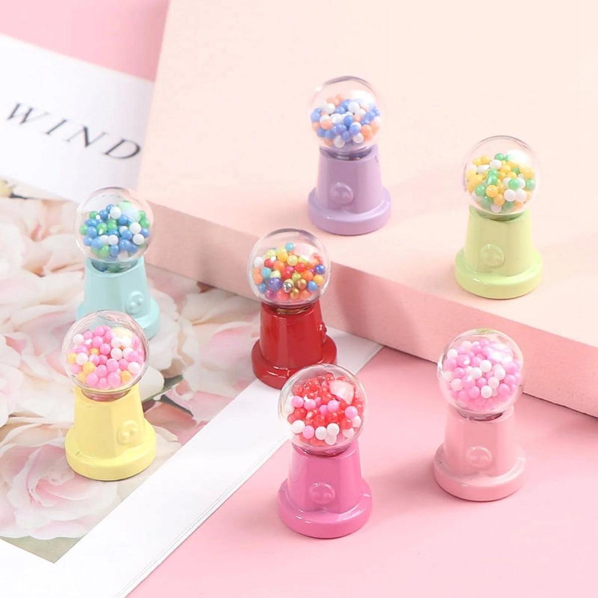 Mini Candy Machine Model Doll House Furniture Toys E3869