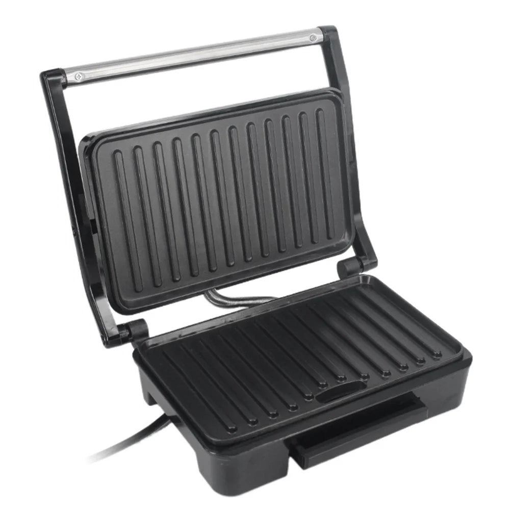 Stainless Steel 850w Bread Machine Sandwich Panini Maker D612