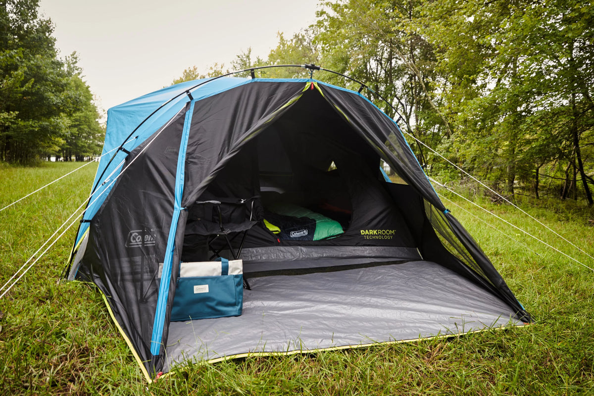 6-Person Dark Room Dome Camping Tent with Screen Room N232