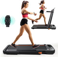 2 in 1 Foldable Electric Walking Pad Treadmill W153
