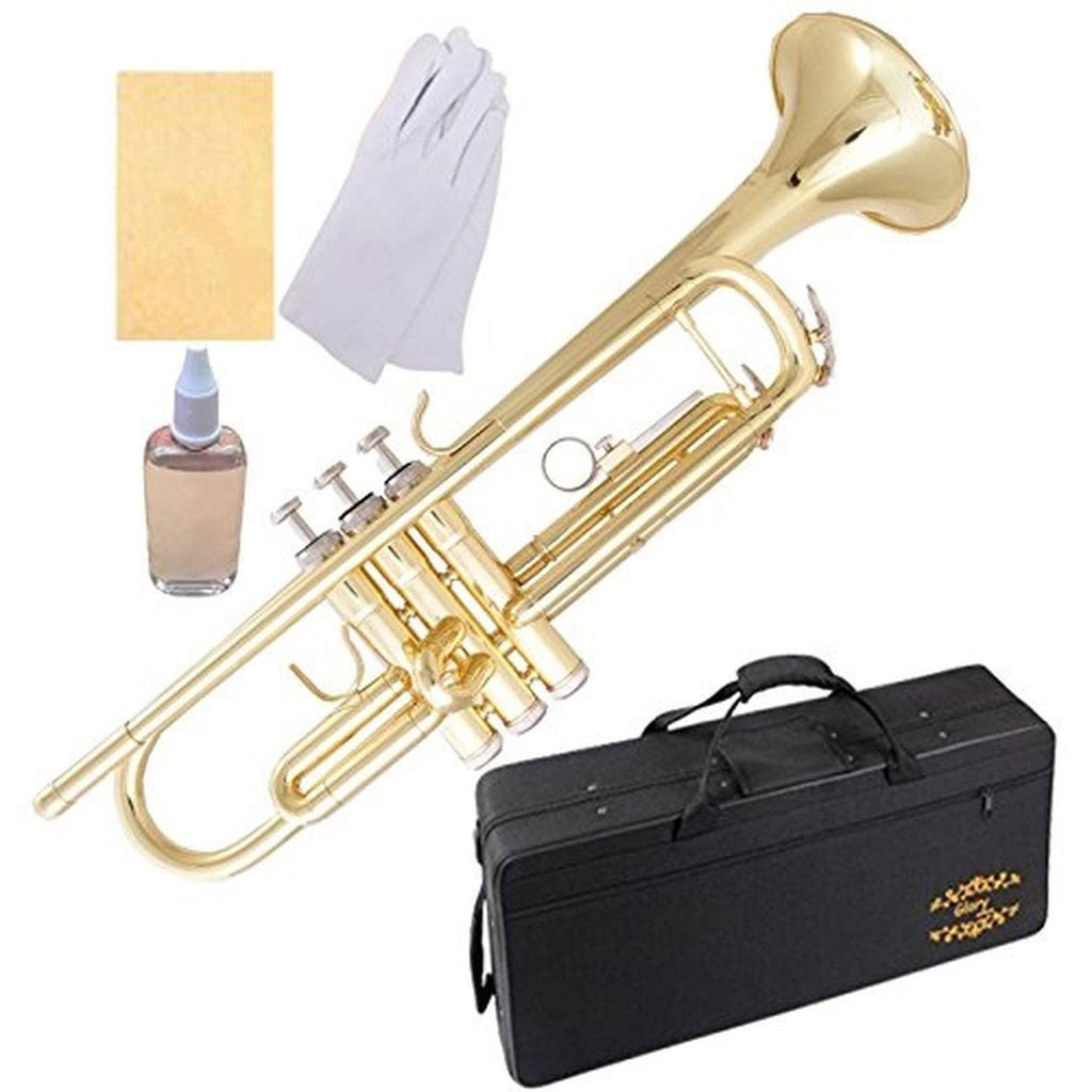 Brass Bb Trumpet with Pro Case and Care Kit L41896