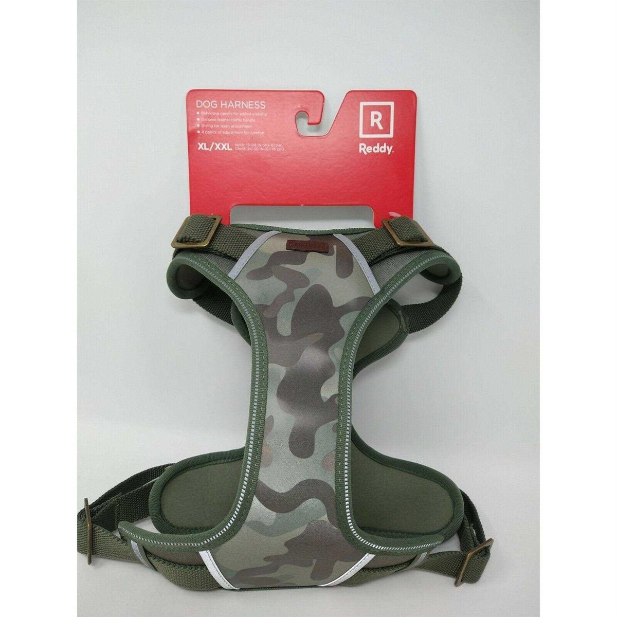 Reflective Camo Dog Harness Y9644