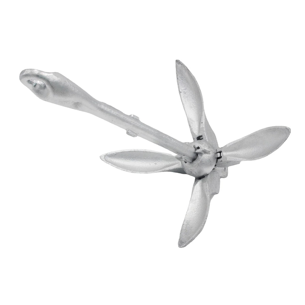Carbon Steel Grapnel Boat Anchor 1.5KG I510