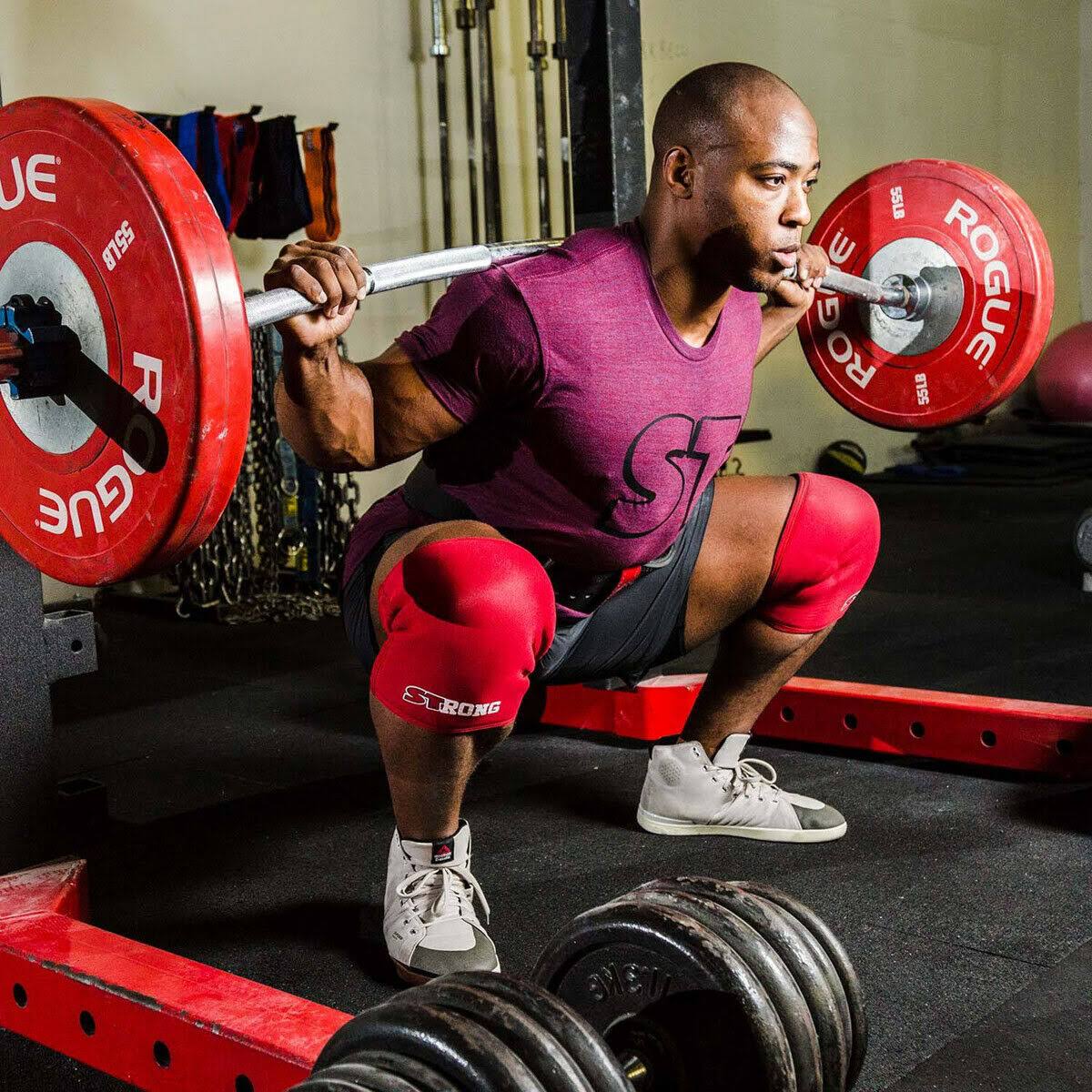 Red Knee Sleeves P278