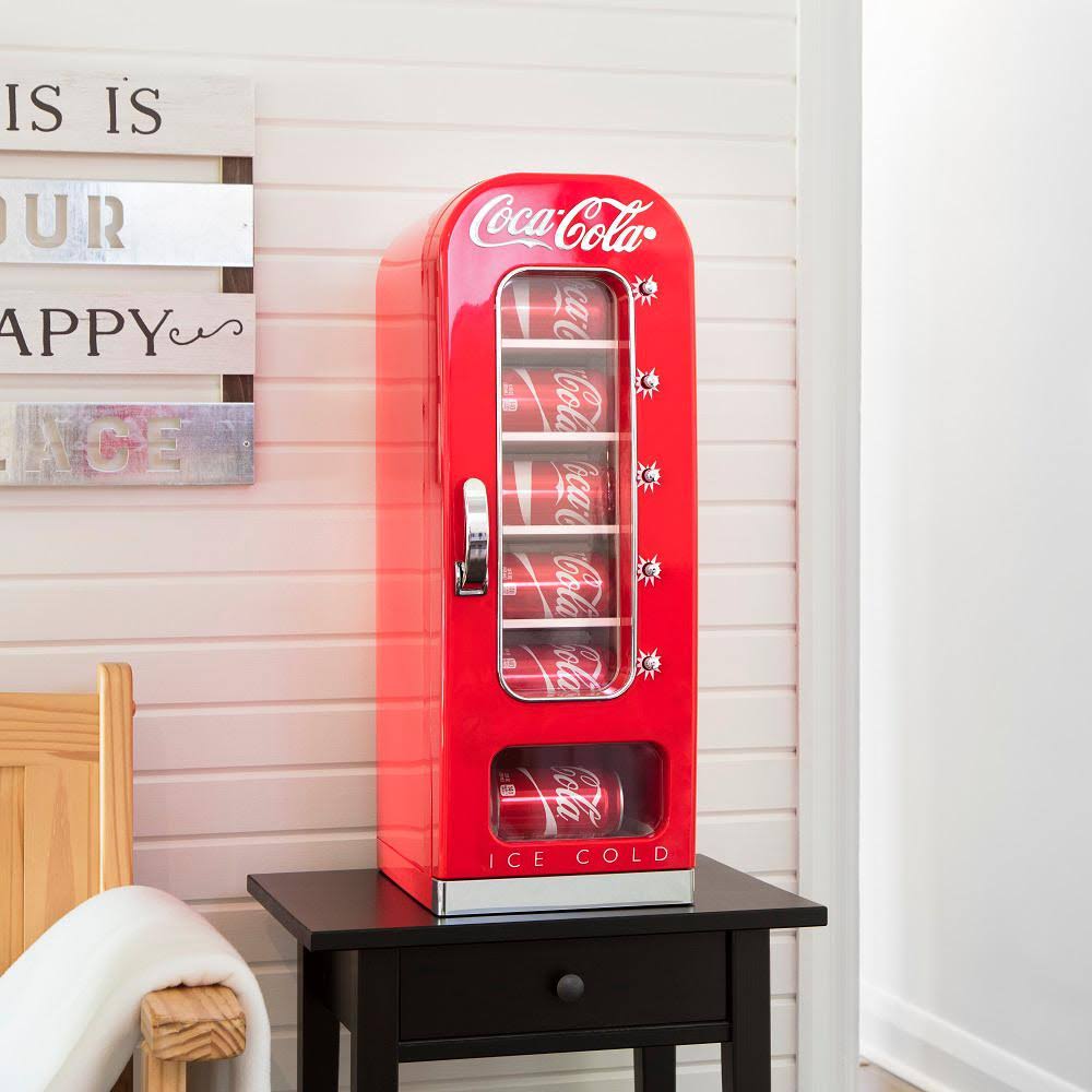 10-Can Retro Vending Fridge S11404