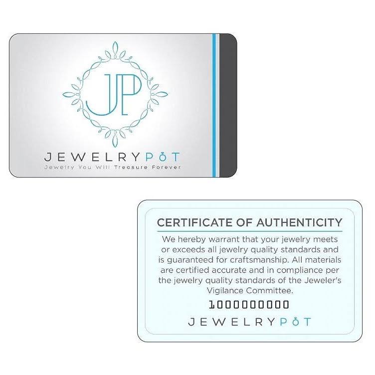 14K White Gold Lapel Pin R314