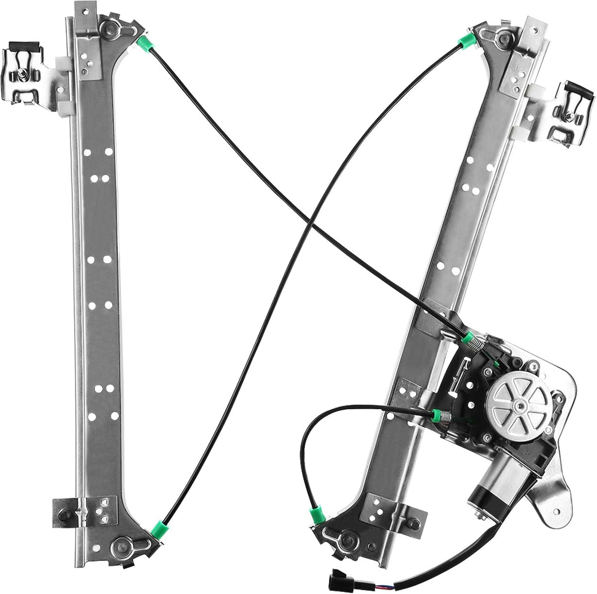 Power Window Regulator with Motor Rear Right Passenger Side Pack of 2 T630