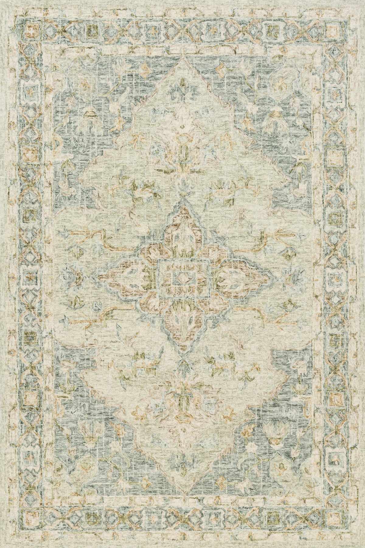 Seafoam Green 7'9 x 9'9 Rug W89926