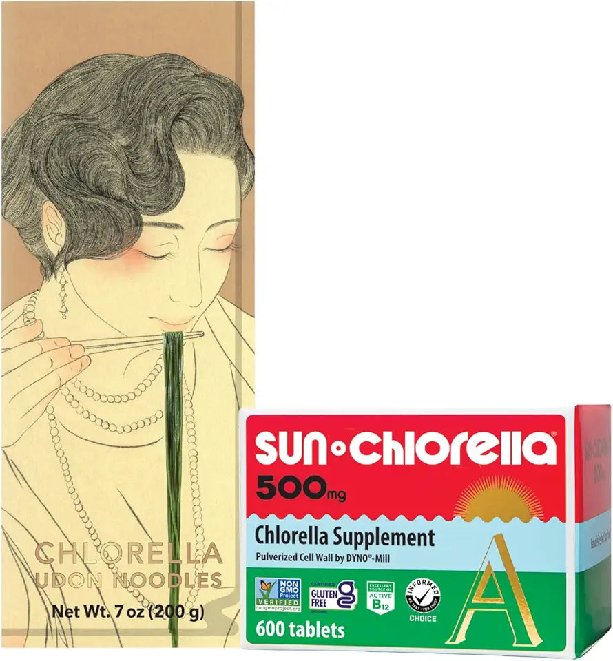 500mg 600 Tablets Chlorella Noodles 7.8oz M721433