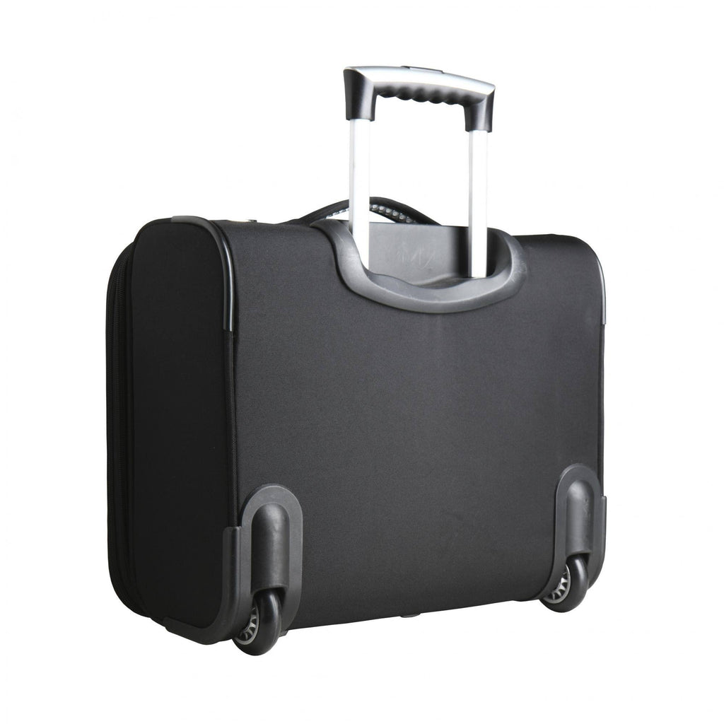 Black 14x22 2-Wheeled Laptop Travel Case V95141
