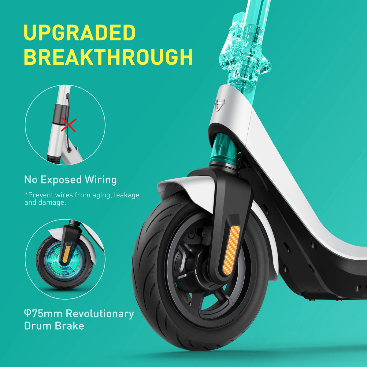 Gray Foldable Electric Scooter I9974