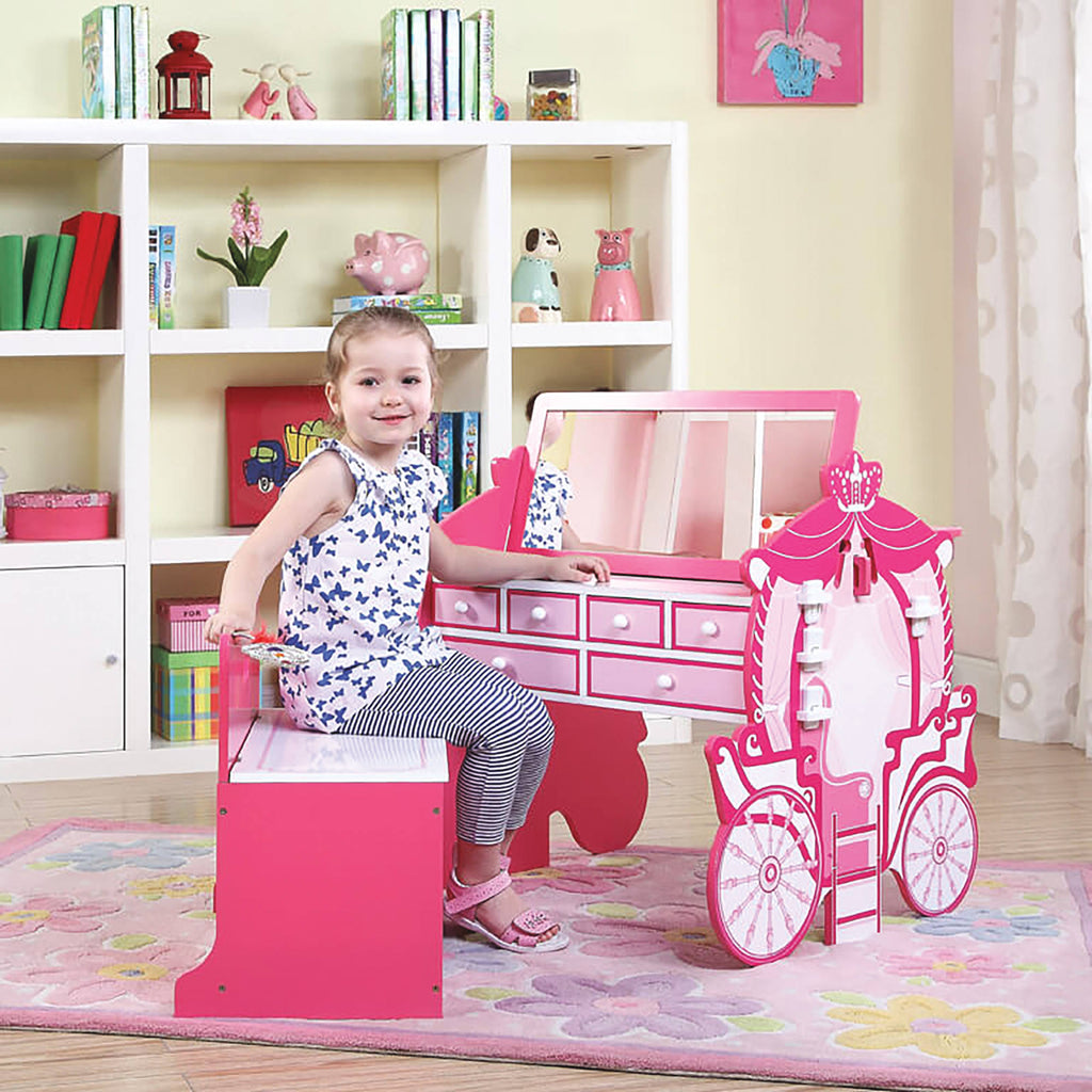 Carriage Activity Table and Armoire H75302