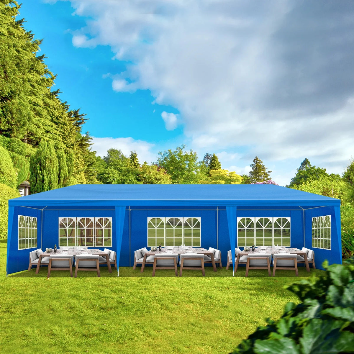 10'x10' Canopy Tent with 3 Removable Sidewalls J91070