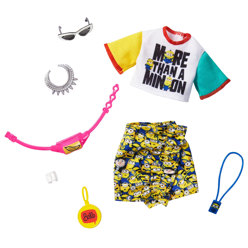 Minions Fashion Pack Outfit with 6 Accessories T207