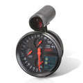 5" Black Face 4-in-1 Tachometer Gauge with Oil Water Temperature Pressure J15089