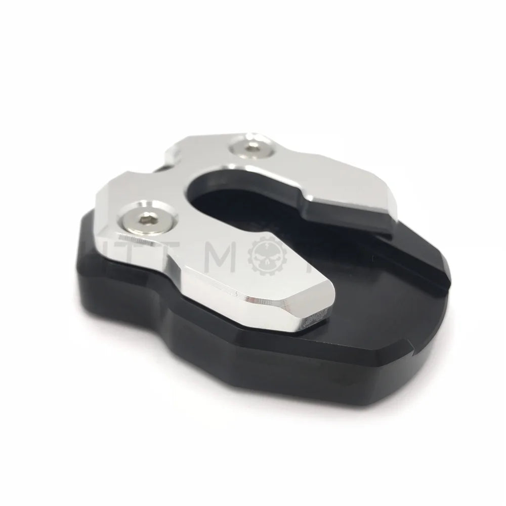 Black CNC Sidestand Foot Plate Kickstand Pad Y823137