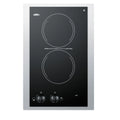 15" Wide 115V 2-Burner Radiant Cooktop L5358