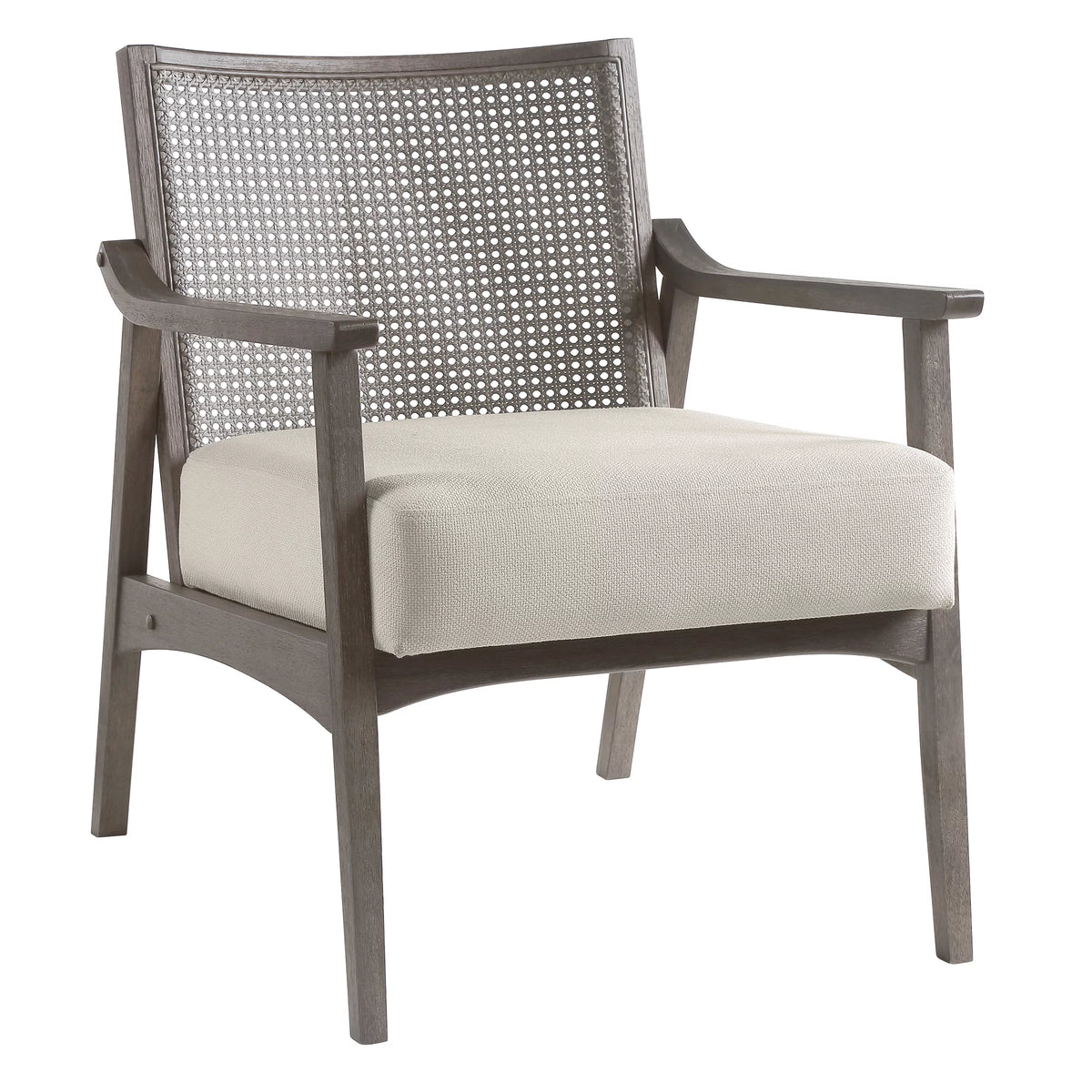 Linen Cream Fabric Arm Chair G1318
