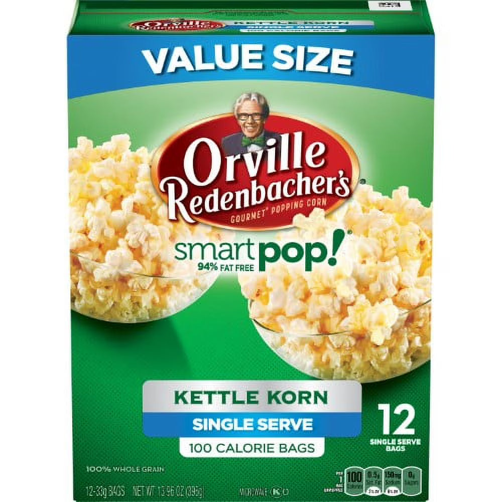 Kettle Corn Microwave Popcorn, Mini Bags, 1.16 Oz, 12 Ct (Pack of 10) I5678