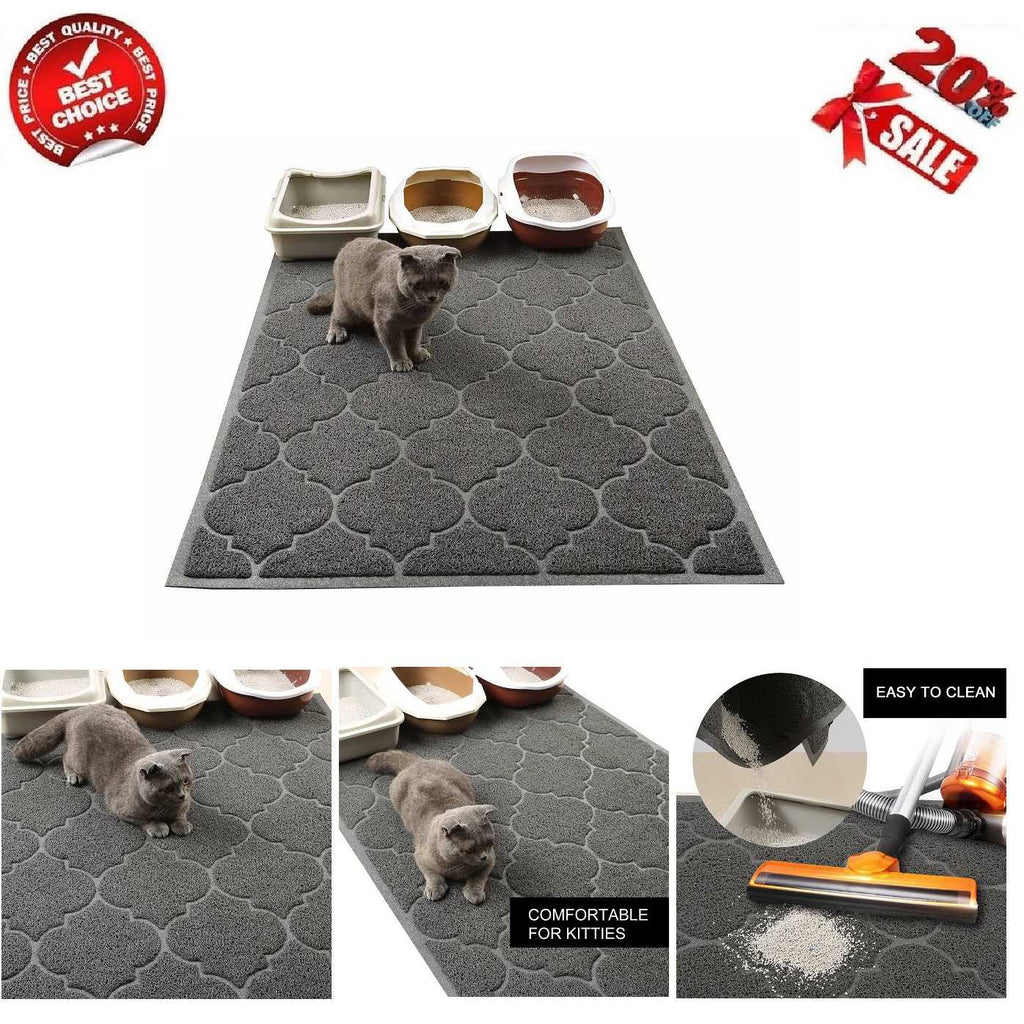 XL Phthalate Free Cat Litter Mat B6221