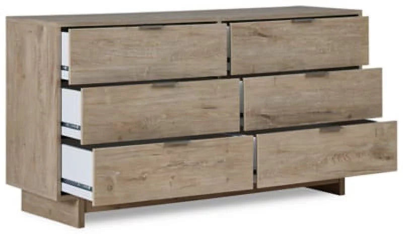 Rustic 6 Drawer Dresser K59154