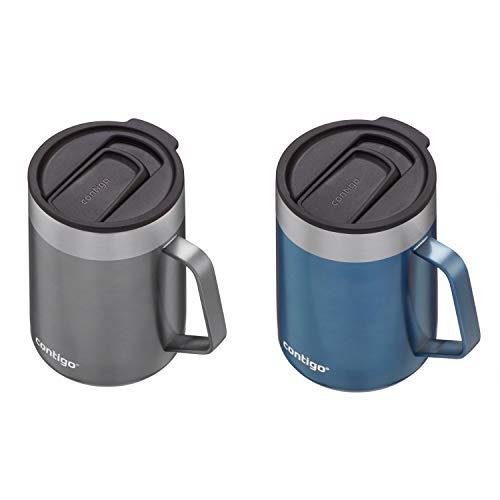 Stainless Steel 14oz Travel Mugs with Handle X9690