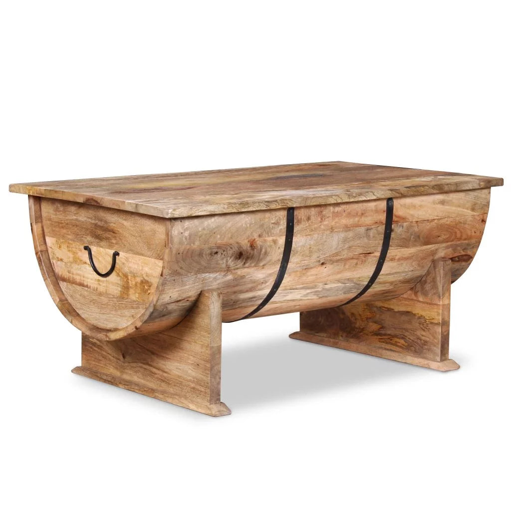 Vintage Solid Mango Wood Coffee Table W798