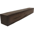 Natural Mahogany Faux Wood Fireplace Mantel D881