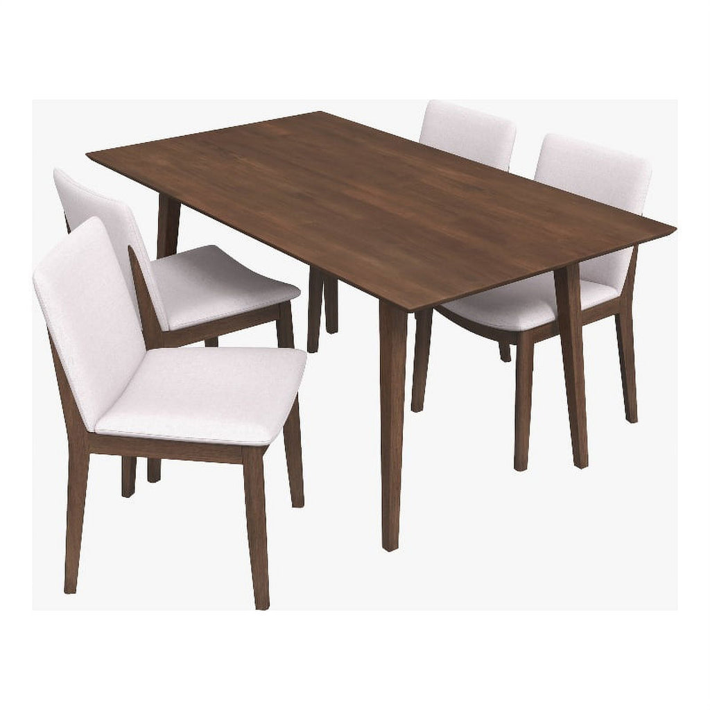 Mid Century Modern Kitchen Table and Chairs for 4 E24958