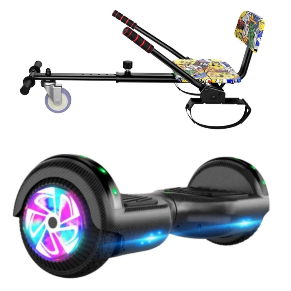 6.5 inch Hoverboard with Seat and Bluetooth Speaker I58027