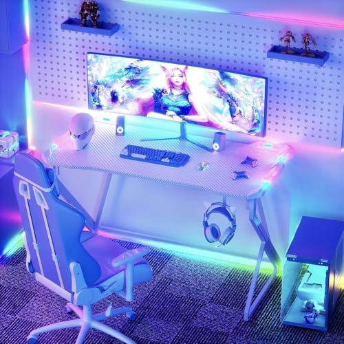 Black 40 Inch Gaming Desk U96755