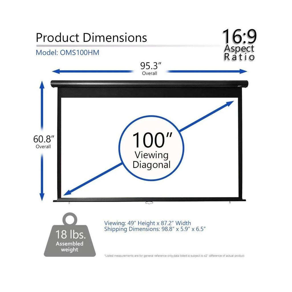 Manual Projection Screen V480
