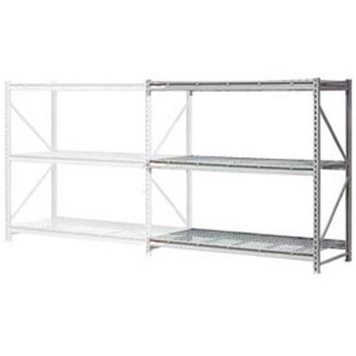 Extra High Capacity Add-On Bulk Rack with Wire Decking I1620