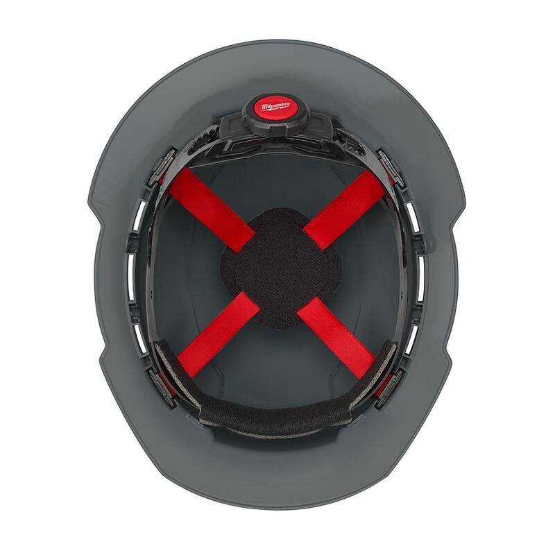 Gray Type 1 Class C Vented Hard Hat 10-Pack T742