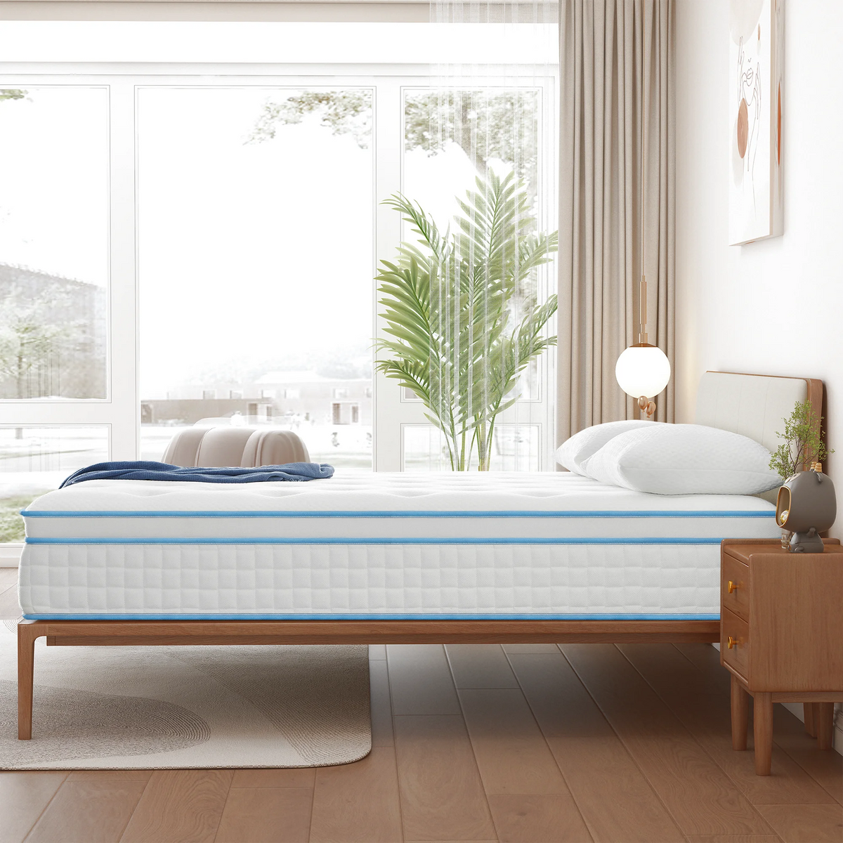 14 Inch Gel Memory Foam Innerspring Queen Mattress L408