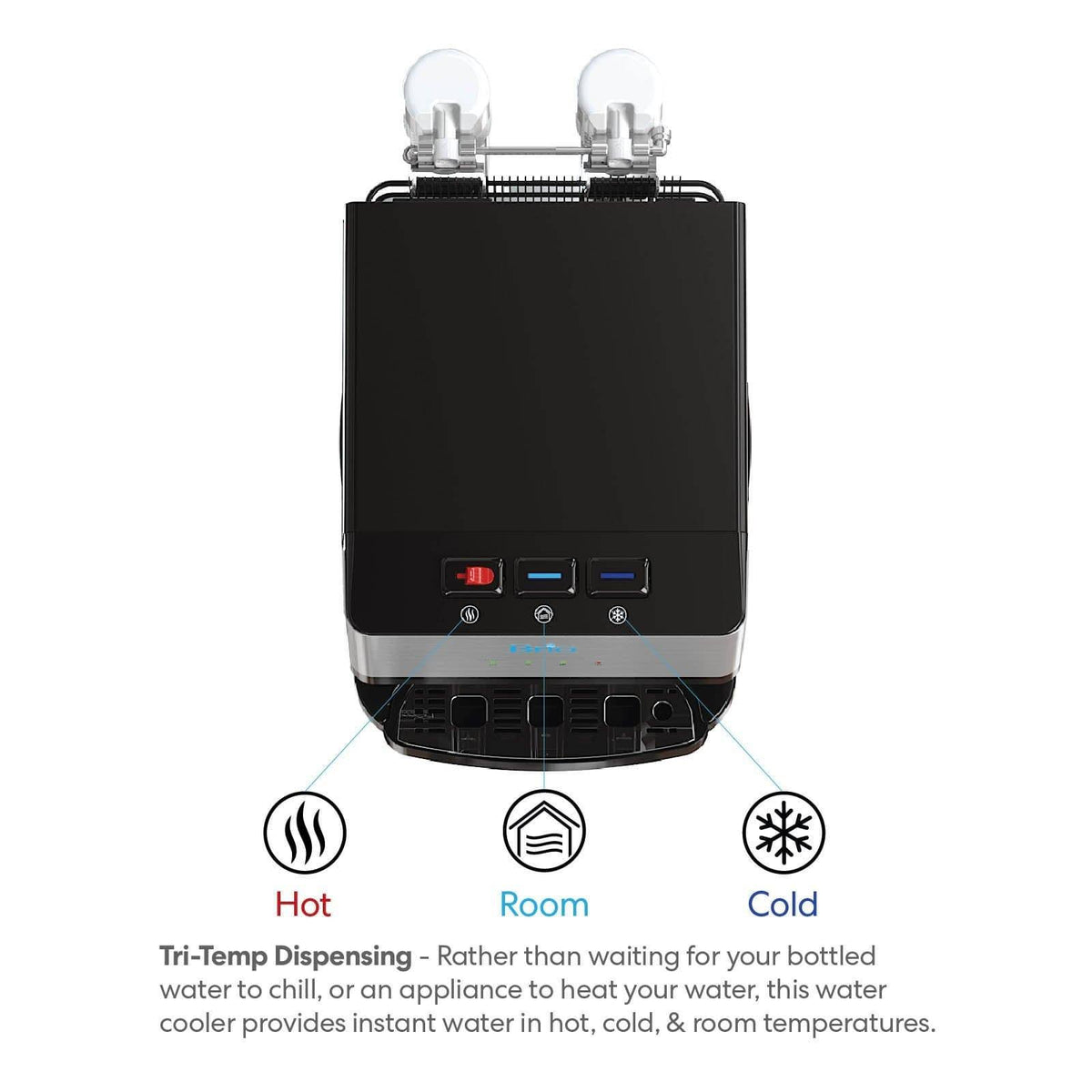 Countertop Bottleless Water Cooler Dispenser with Filtration V454079