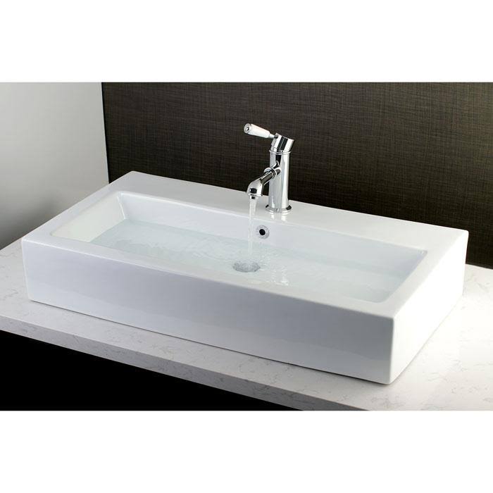 White Vessel Sink C55120